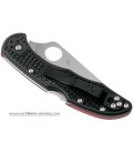 Spyderco Delica 4 Lockback Red Line C11FPSBKRD