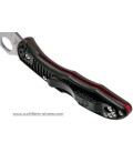 Spyderco Delica 4 Lockback Red Line C11FPSBKRD