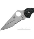 Spyderco Delica 4 Lockback Blue Line C11FPSBKBL