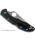 Spyderco Delica 4 Lockback Blue Line C11FPSBKBL