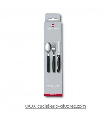 Juego de cuchillo, tenedor y cuchara Swiss Classic 6.7192.F3
