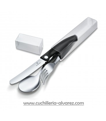 Juego de cuchillo, tenedor y cuchara Swiss Classic 6.7192.F3