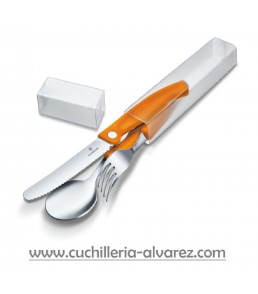 Juego de cuchillo, tenedor y cuchara Swiss Classic 6.7192.F9