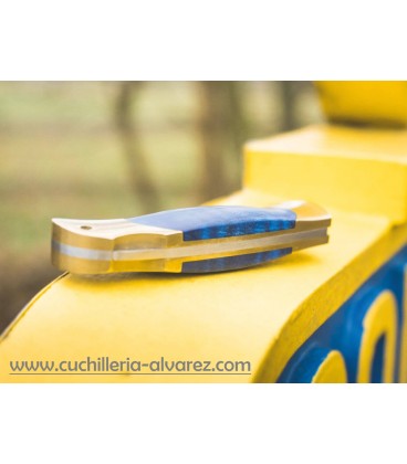 Navaja BOKER Scout Spearpoint Maserbirke Damast 112202DAM