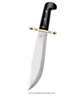 Cuchillo Case Bowie Black Synthetic Handle with Leather Sheath