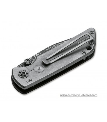 Boker M4 Sherman-Damascus 110662DAM