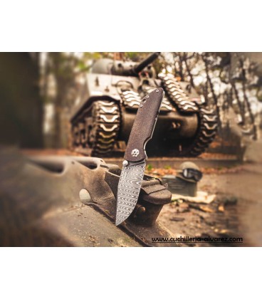 Boker M4 Sherman-Damascus 110662DAM