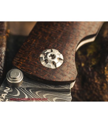 Boker M4 Sherman-Damascus 110662DAM