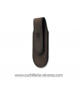 Boker Estuche de cuero marrón con iman 09BO292