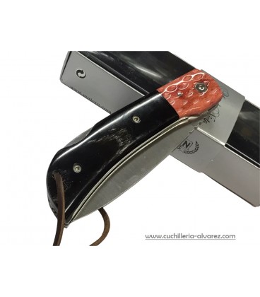 Navaja Nieto CAMPAÑA Nº2  Bufalo y hueso jigged rojo