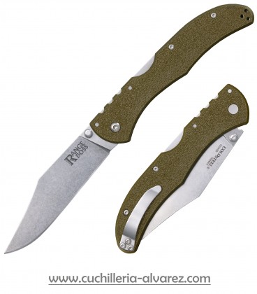 Navaja Cold steel Range Boss Lockback Dark Earth Zytel CS20KR9