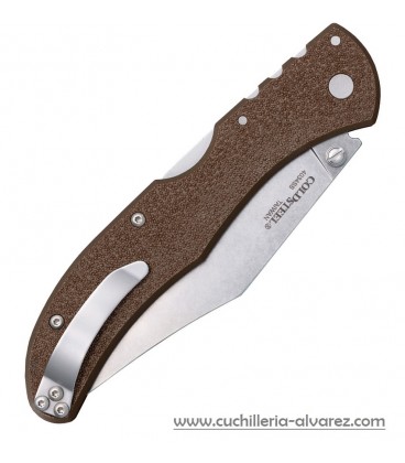 Navaja Cold steel Range Boss Lockback Dark Earth Zytel CS20KR9