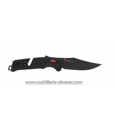 Navaja SOG TRIDENT AT - BLACK & RED, SGTRIDBKR