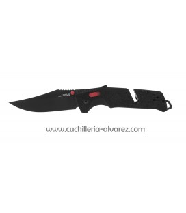 Navaja SOG TRIDENT AT - BLACK & RED, SGTRIDBKR