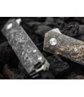 Navaja Boker PLUS Kwaiken Compact Flipper Marble Carbon Cobre 01BO196