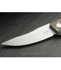 Navaja Boker PLUS Kwaiken Compact Flipper Marble Carbon Cobre 01BO196