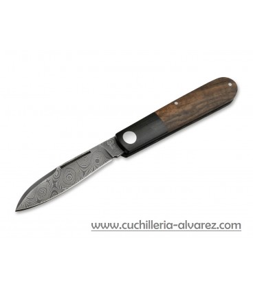 NavajaBoker Barlow Integral Burlap Micarta Brown 110943