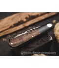 NavajaBoker Barlow Integral Burlap Micarta Brown 110943