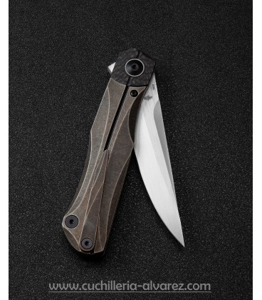 Navaja BESTECH Thyra Framelock Bronze BTKT2106B