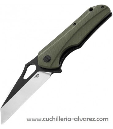 Navaja BESTECH Operator Linerlock Green BTKG36C