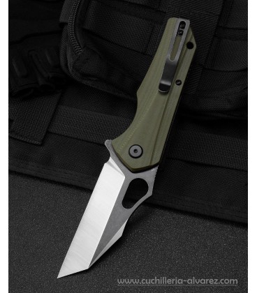 Navaja BESTECH Operator Linerlock Green BTKG36C
