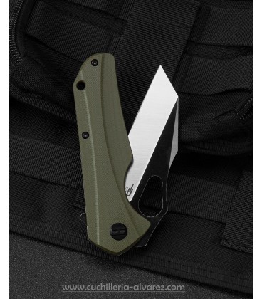 Navaja BESTECH Operator Linerlock Green BTKG36C