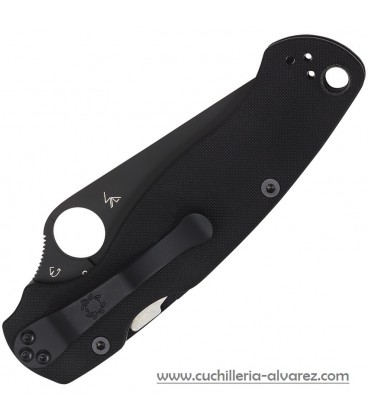 Navaja Spyderco PARAMILITARY 2 Comp Lock C81GPBK2