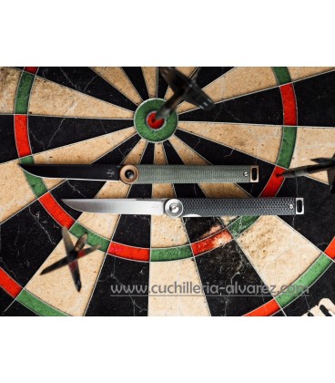 Navaja Boker Plus KAIZEN Green Canvas Micarta 01BO391