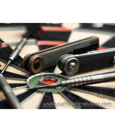 Navaja Boker Plus KAIZEN Green Canvas Micarta 01BO391