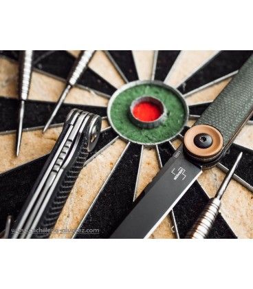 Navaja Boker Plus KAIZEN Green Canvas Micarta 01BO391