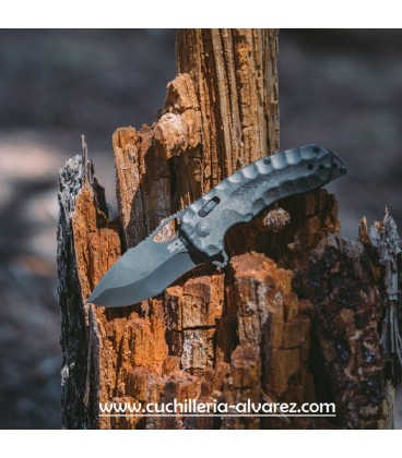 Navaja SOG KIKU XR - MICARTA NATURAL negra SGKIKUXRBK