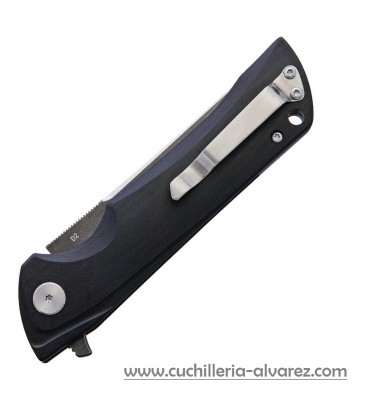 Navaja BESTECH Paladin Linerlock Black Tanto BTKG13A2