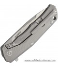 Navaja Lionsteel TRE GY FULL TITANIUM GREY