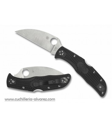 Spyderco ENDELA WHARNCLIFFE Lockback Black C243FPWCBK