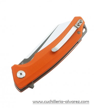 Navaja BESTECH TEXEL Linerlock Orange BTKG21D2