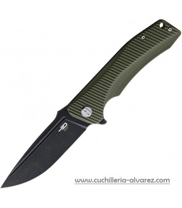 Navaja BESTECH MAKO Linerlock Green BTKG27D