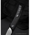 Navaja BESTECH SWIFT micarta negra Linerlock BTKG30B2