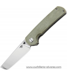 Navaja BESTECH SLEDGEHAMMER Beige Linerlock BTKG31D