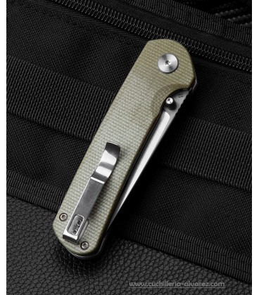 Navaja BESTECH SLEDGEHAMMER Beige Linerlock BTKG31D