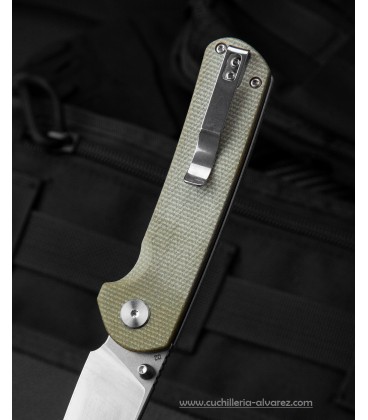 Navaja BESTECH SLEDGEHAMMER Beige Linerlock BTKG31D
