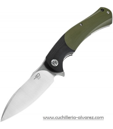 Navaja BESTECH PENGUIN Linerlock Green BTKG32A