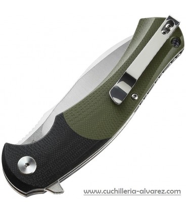Navaja BESTECH PENGUIN Linerlock Green BTKG32A