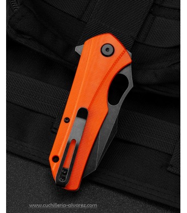 Navaja BESTECH Operator Linerlock Orange BTKG36E
