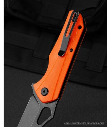 Navaja BESTECH Operator Linerlock Orange BTKG36E