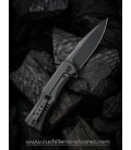 Navaja We Knife Primoris Framelock Black WE20047A3