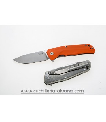 Navaja Lionsteel TRE GOR G10 Naranja