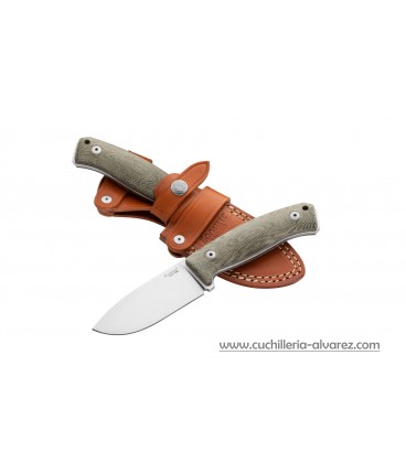 Cuchillo Lionsteel M2M CVG Micarta verde