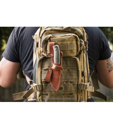 Cuchillo Lionsteel M2M CVG Micarta verde