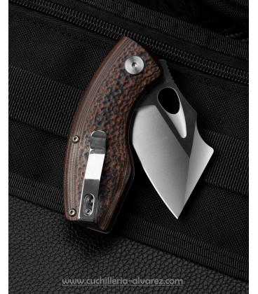 Navaja BESTECH Lizard Linerlock Black/orange BTKG39A