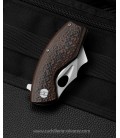 Navaja BESTECH Lizard Linerlock Black/orange BTKG39A